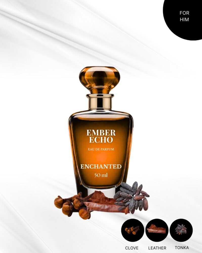 Enchanted Ember Echo For Him | Bold Collection | Spicy Warm | 50ml Eau de Parfum