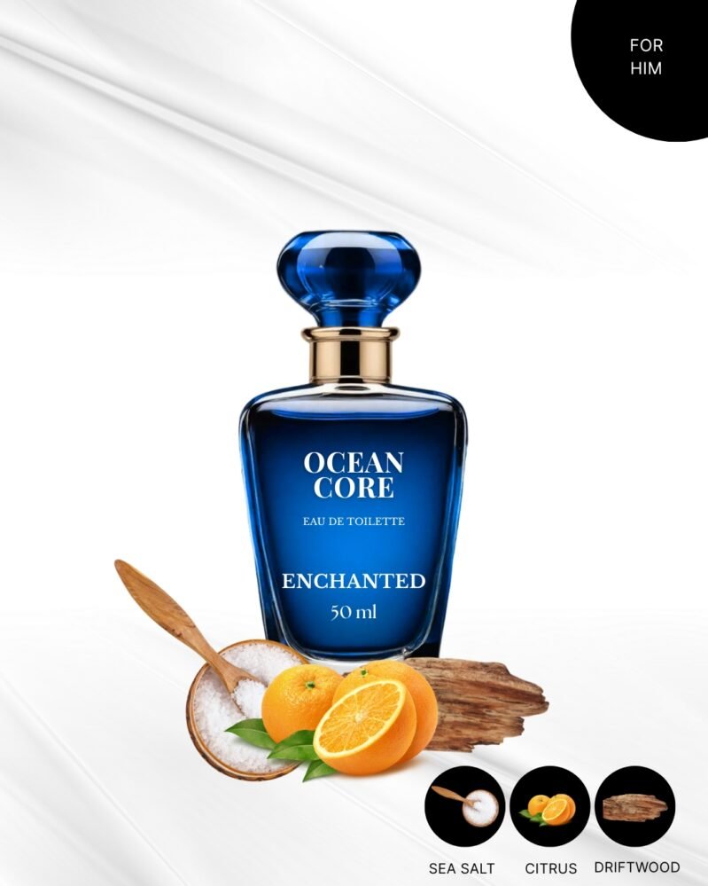 Enchanted Ocean Core For Him | Bold Collection | Fresh Aquatic | 50ml Eau de Toilette