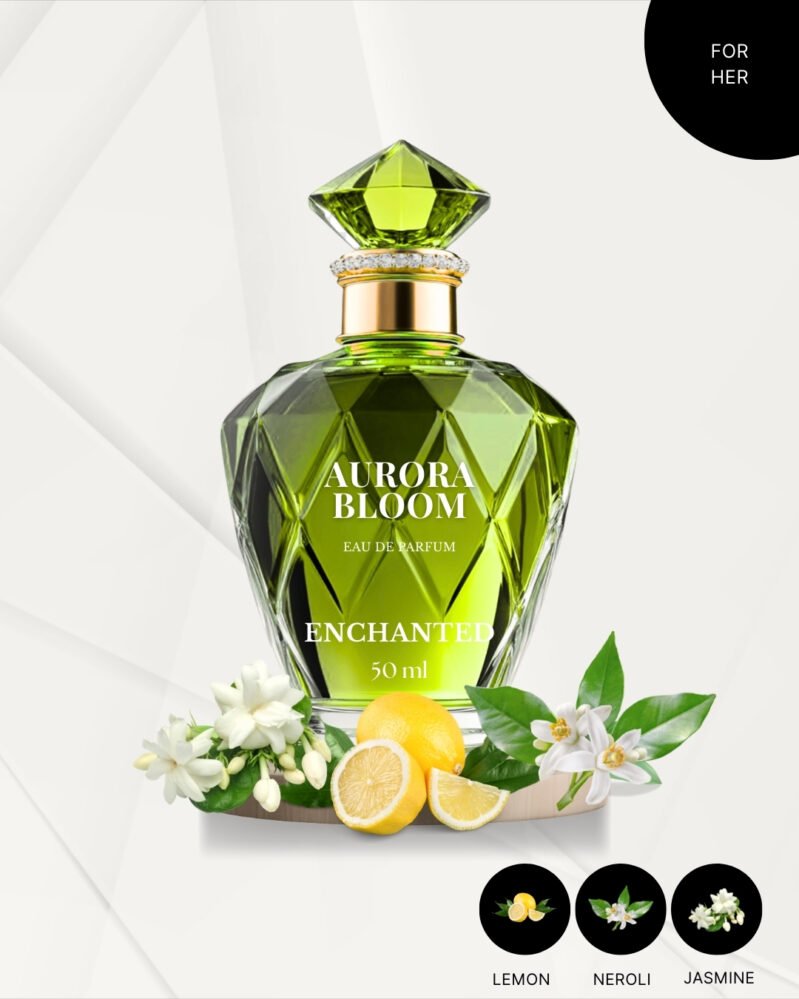 Enchanted Aurora Bloom For Her | Romantic Collection | Citrus-Floral | 50ml Eau de Parfum